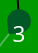 Dark green circle with a wedge indicating orientation.